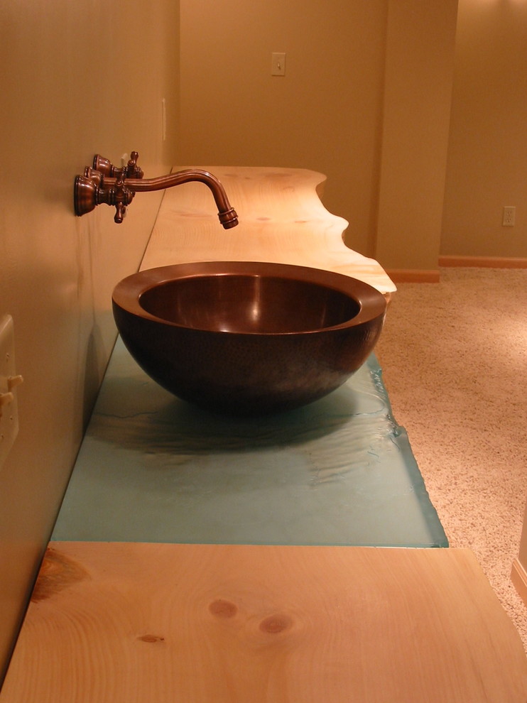 Bathroom - eclectic bathroom idea in Minneapolis