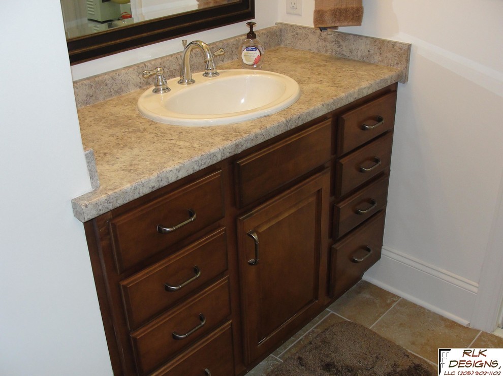 CustomDesigned and Installed Bath Vanities Traditional Bathroom
