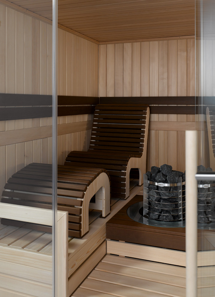 Custom Dry Saunas Contemporary Bathroom Phoenix by Heritage