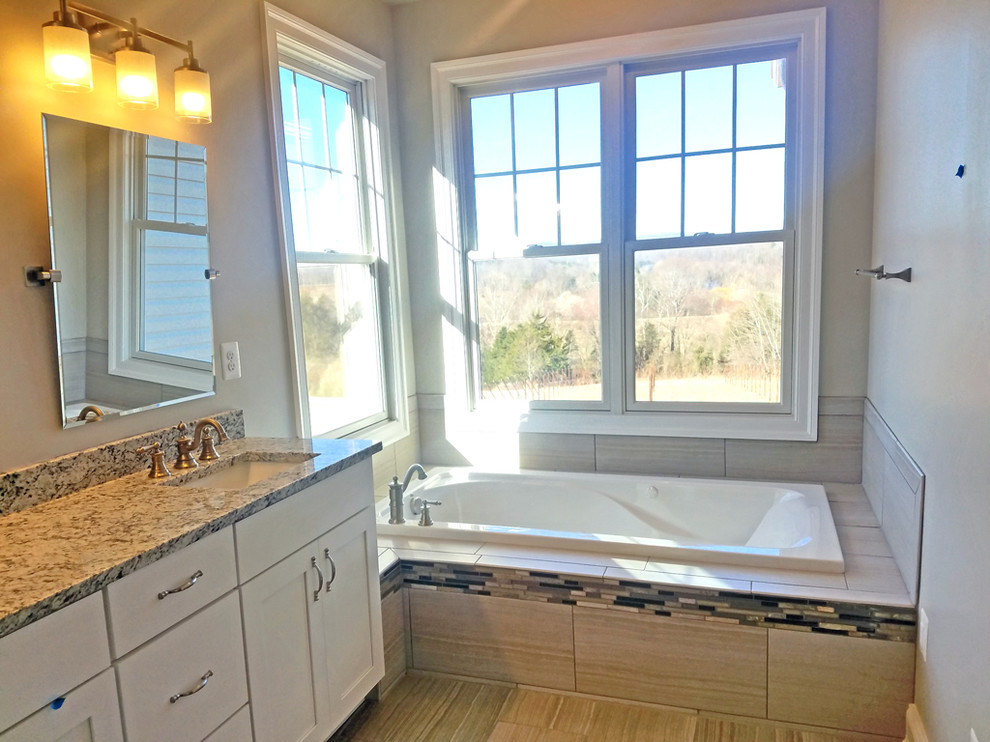 Custom home in Boston, Virginia Craftsman Bathroom DC Metro by