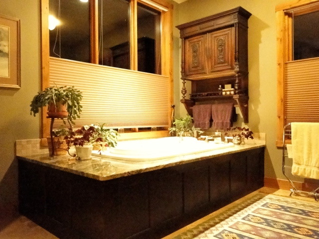 Aménagement d'une salle de bain craftsman.