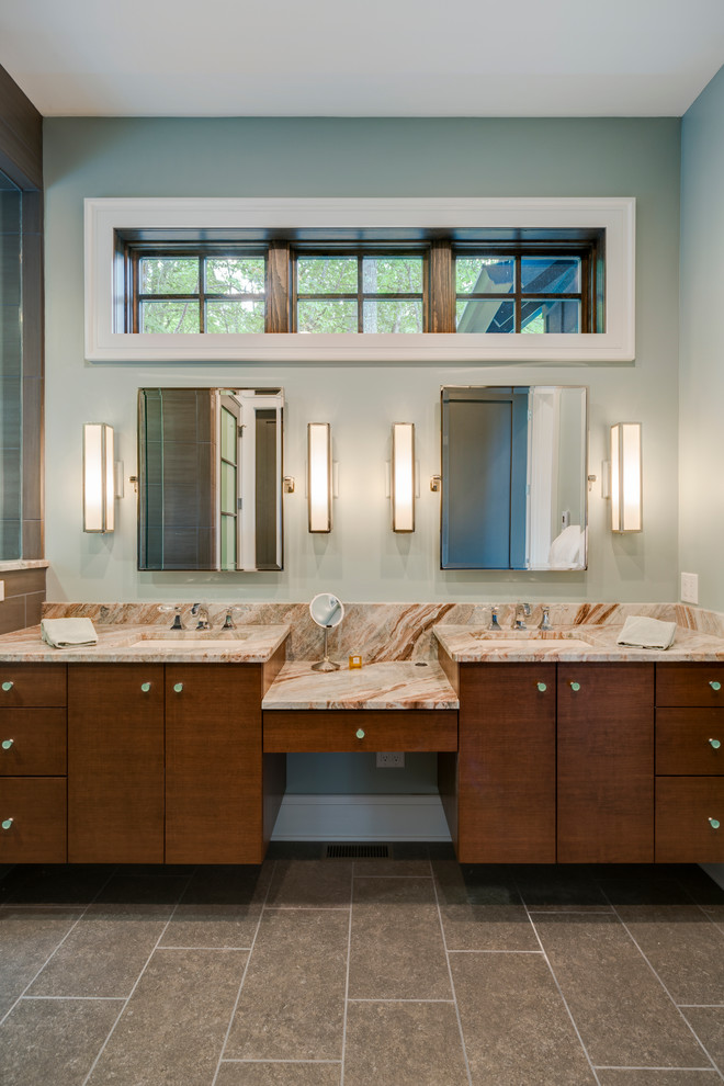 Waynesville Mountain Modern Craftsman - Craftsman - Bathroom - Other ...