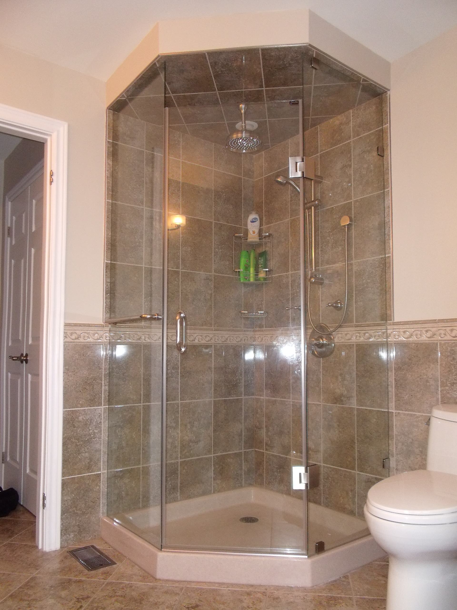 Custom Showers Your Way (Includes: Neo Corner Pan, Walls, Thresholds, and  Optional Glass)