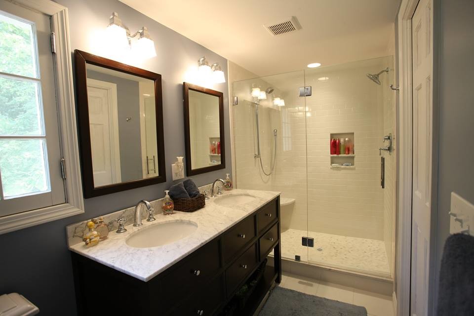 Custom Renovations - Traditional - Bathroom - Cleveland ...