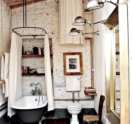 Источник вдохновения для домашнего уюта: главная ванная комната в стиле кантри
