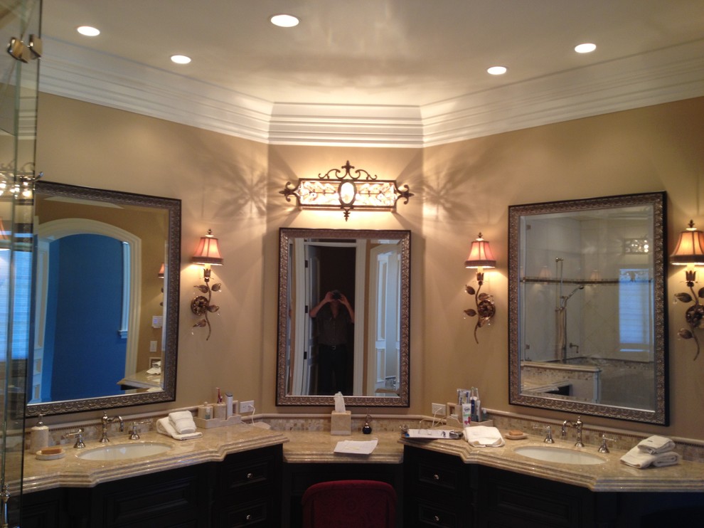 Custom Shower Doors & Mirrors Traditional Bathroom San Francisco