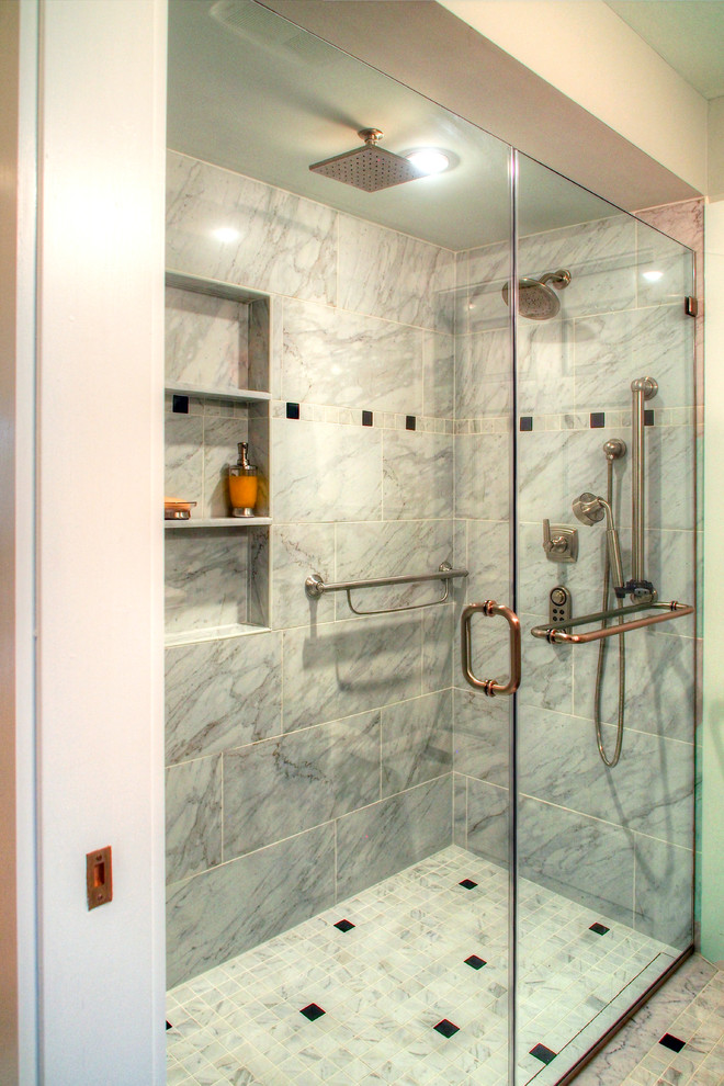 Custom Tile Shower Transitional, Tile For Showers