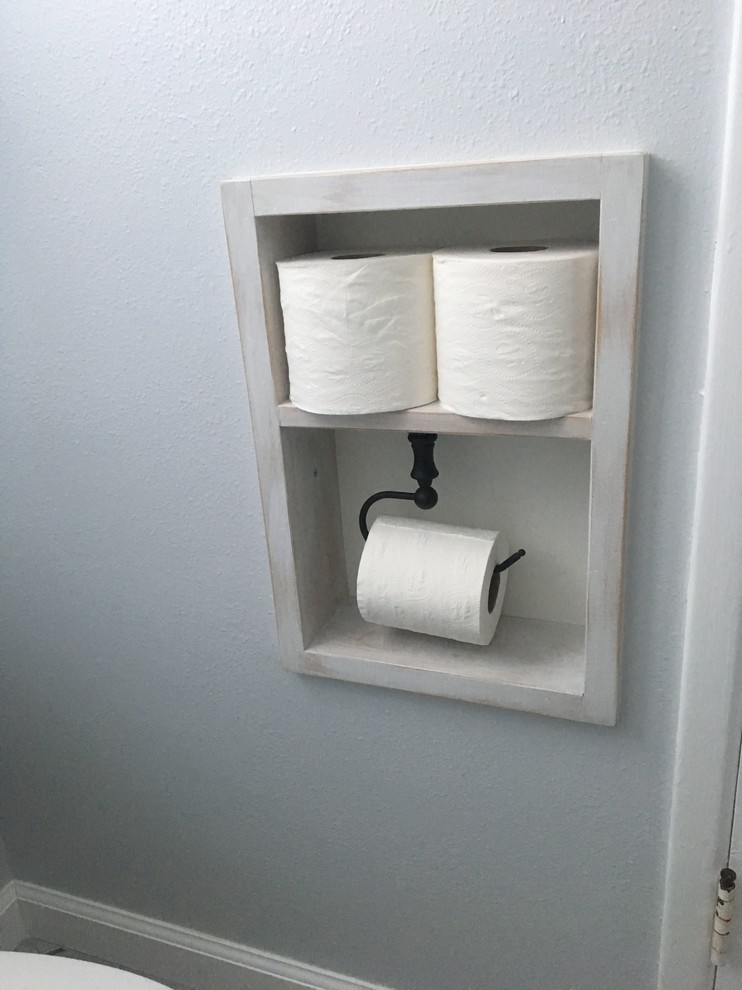 Custom toilet paper holder - Contemporary - Bathroom - San Diego | Houzz