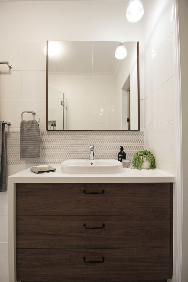 Custom Vanity & Shaving Recessed Shaving Contemporary