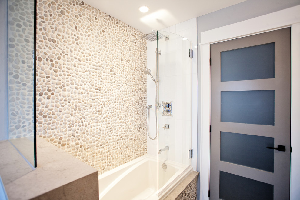 Custom Waterfront Home Barrie Transitional Bathroom Toronto by