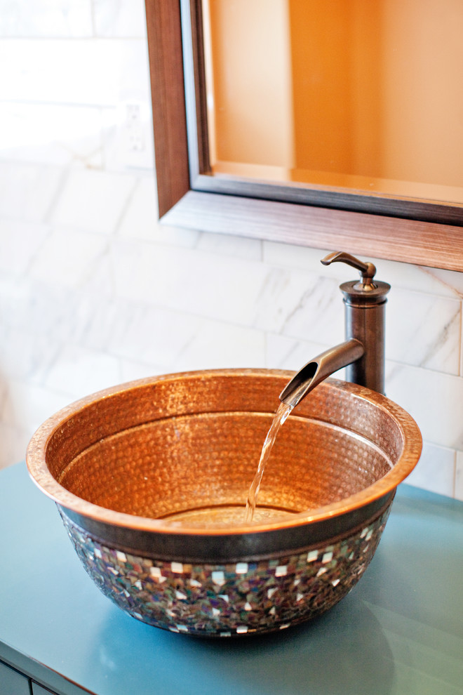 Custom Waterfront Home Barrie Transitional Bathroom Toronto by