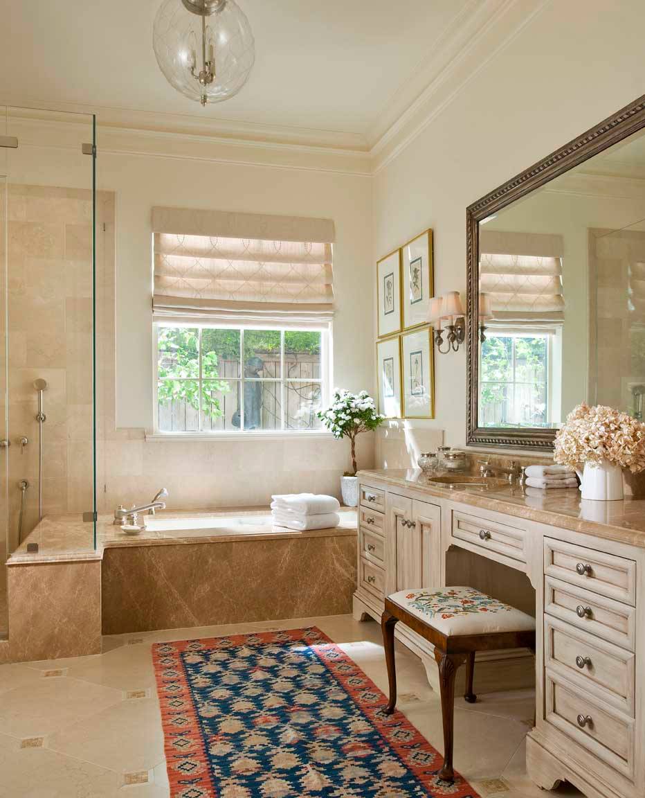 kilim beige bathroom