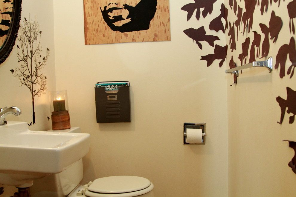 Photo of an eclectic bathroom in Other.