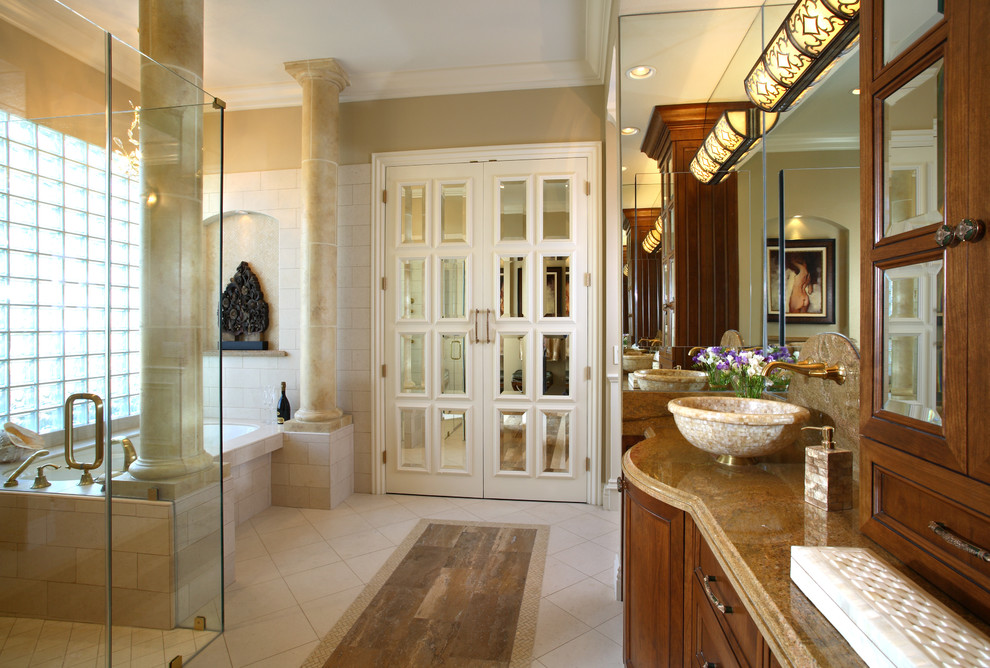 Inspiration for a contemporary bathroom remodel in San Francisco