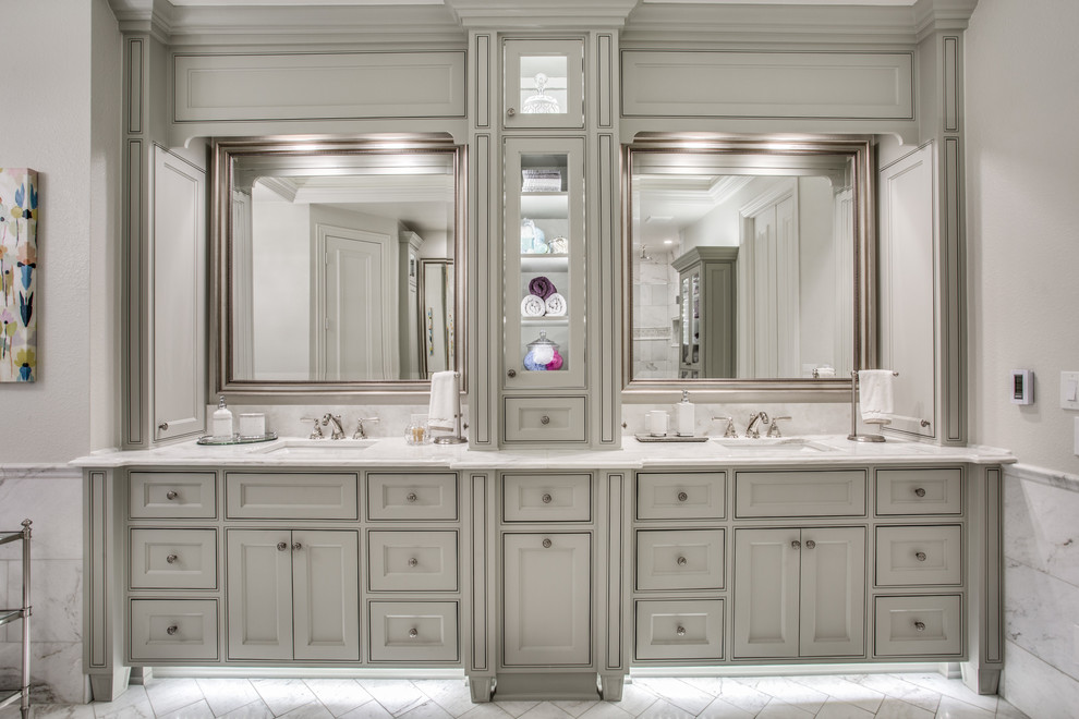 Davenhill Drive. Plano, Tx Bathroom Reconstruction and Remodel Project