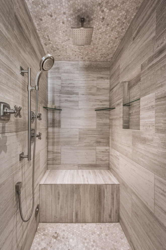 Inspiration for a contemporary bathroom remodel in Salt Lake City