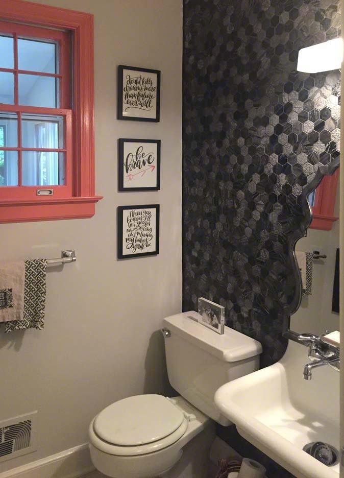 Design ideas for an eclectic bathroom in Austin.