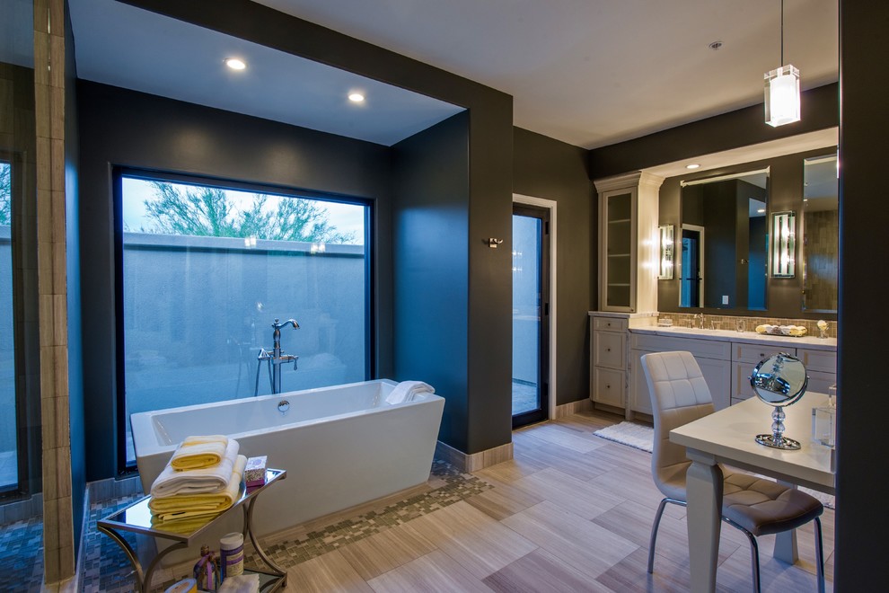 Desert Urban Design - Transitional - Bathroom - Phoenix - by VM Concept ...