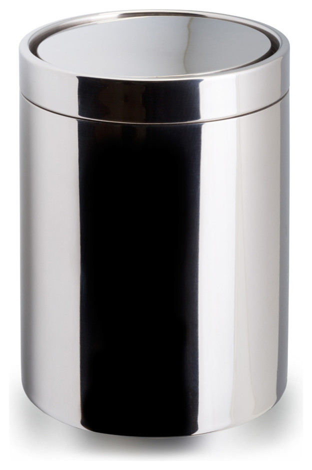 Designer Wastebaskets / Trashcans Contemporary Bathroom Miami