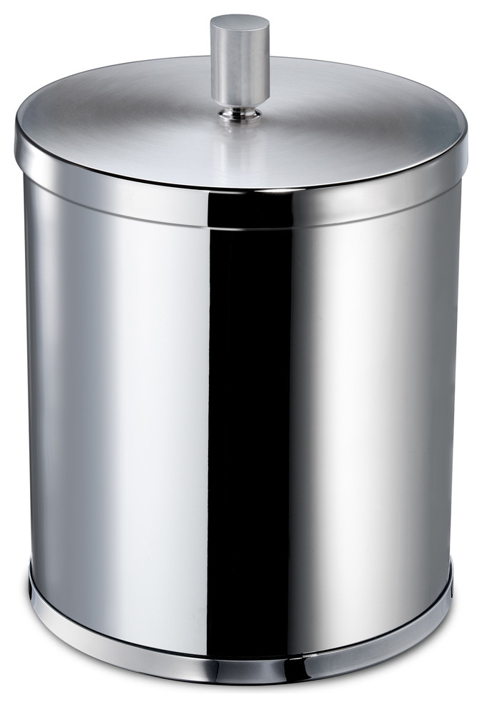 Designer Wastebaskets / Trashcans Contemporary Bathroom Miami