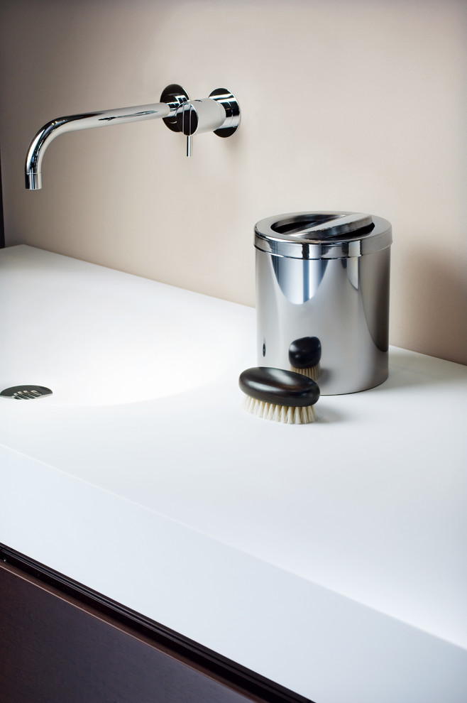 Designer Wastebaskets / Trashcans Contemporary Bathroom Miami