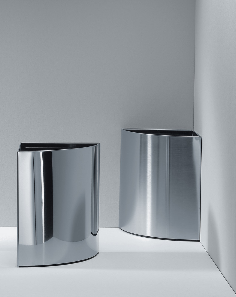 Designer Wastebaskets / Trashcans Contemporary Bathroom Miami