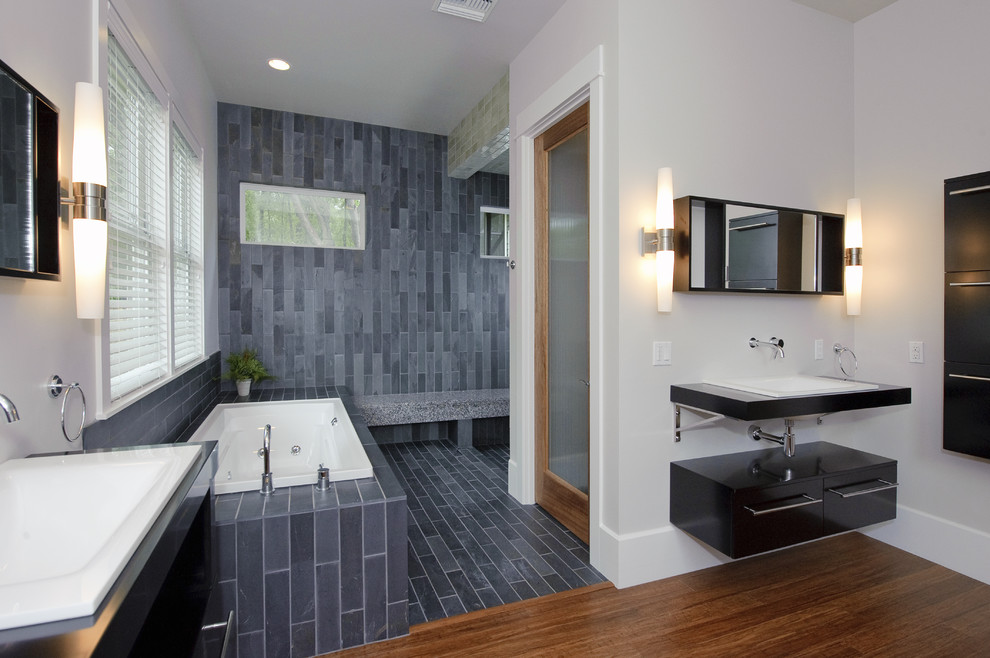 Dibros Design & Construction Geneva Contemporary Bathroom Miami