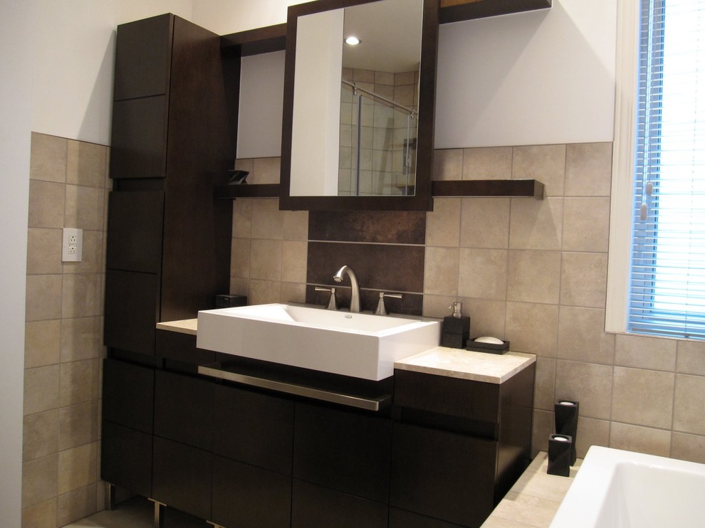 DIY Bathroom Modern Bathroom Montreal Houzz