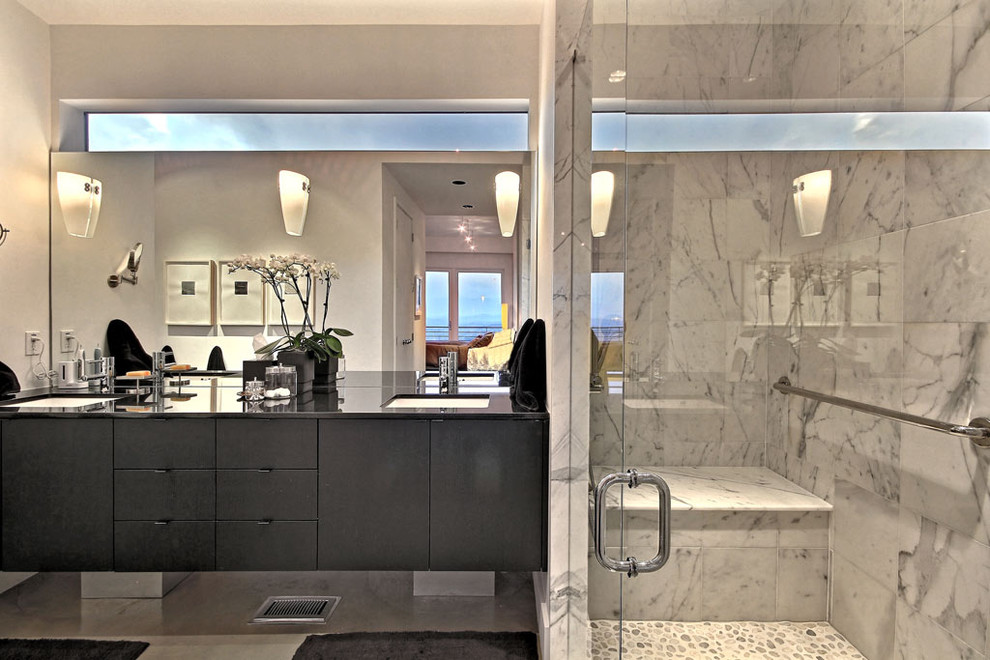 Dogwood on Smokerise Mtn Contemporary Bathroom Atlanta by