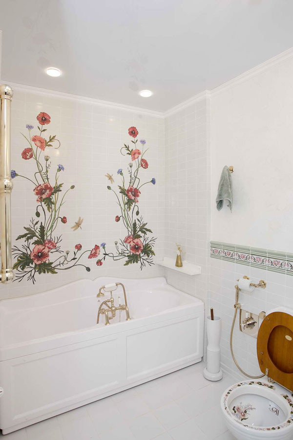 Источник вдохновения для домашнего уюта: ванная комната в классическом стиле