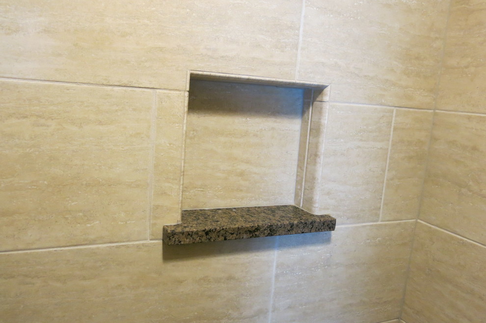 double bathroom remodel in Lenexa Ks Traditional Bathroom Kansas