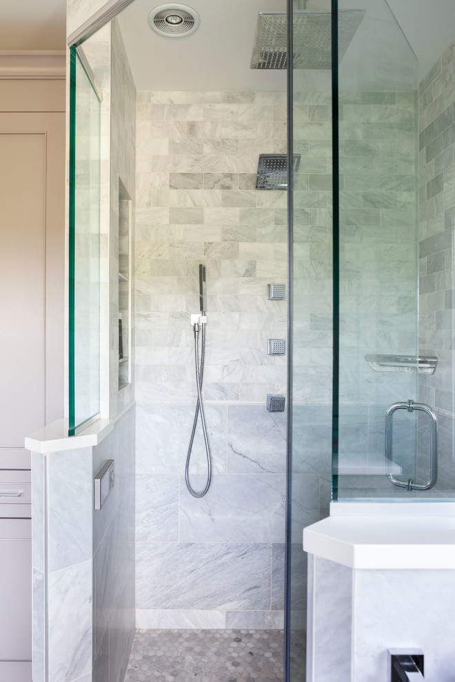 Double Vanity Master Bath - Bathroom - Chicago - by Suran Built | Houzz