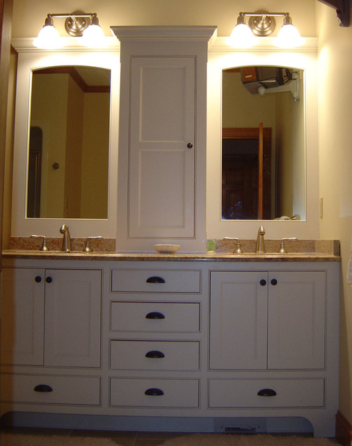Double Vanity With Lots Of Storage, Bathroom Vanity Portland Me