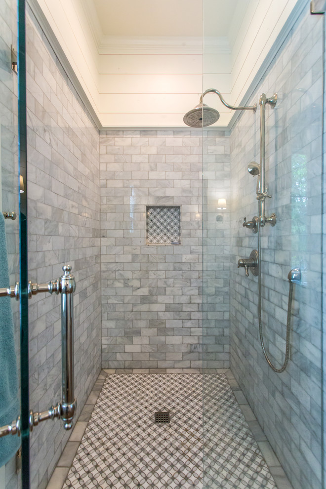 Downtown Alpharetta Remodel Farmhouse Bathroom Atlanta by Renew