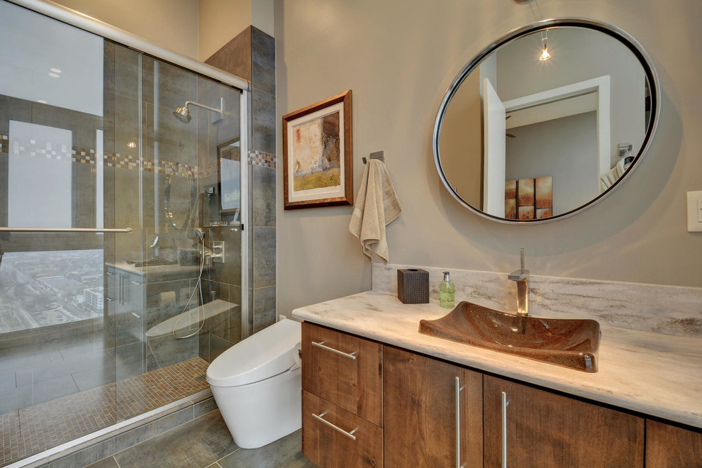 Downtown Austin Condo Remodel - Modern - Bathroom - Austin - by Tier1 ...