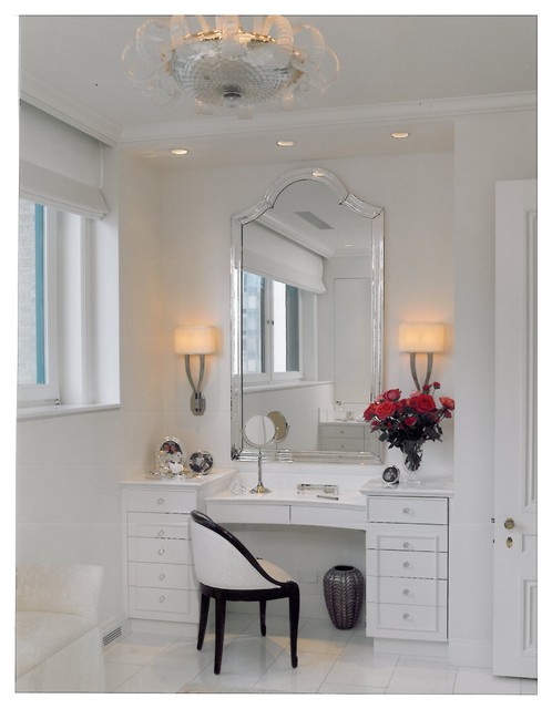 Dressing Room Contemporary Bathroom Chicago By Semelsnow Interior Design Inc Houzz Uk