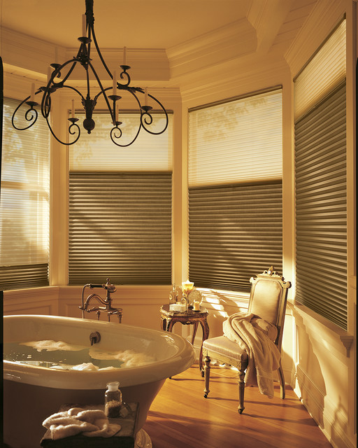 Duette Blinds Modern Bathroom Chicago by The Blind
