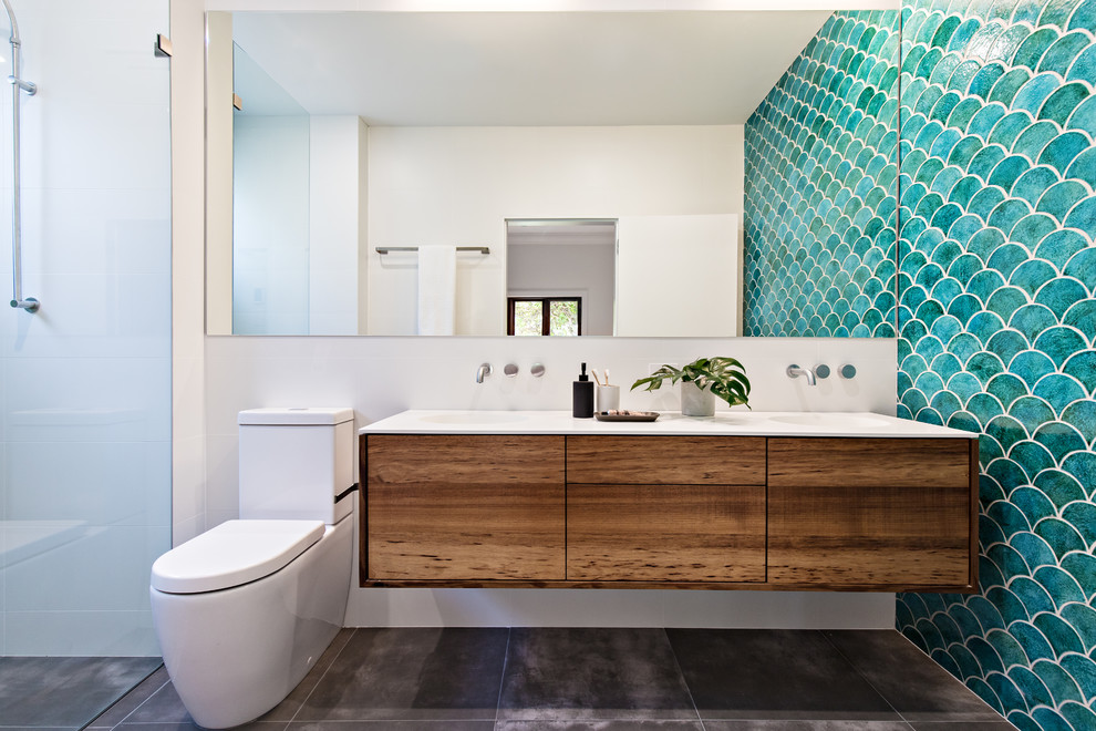 Modernes Badezimmer in Sydney