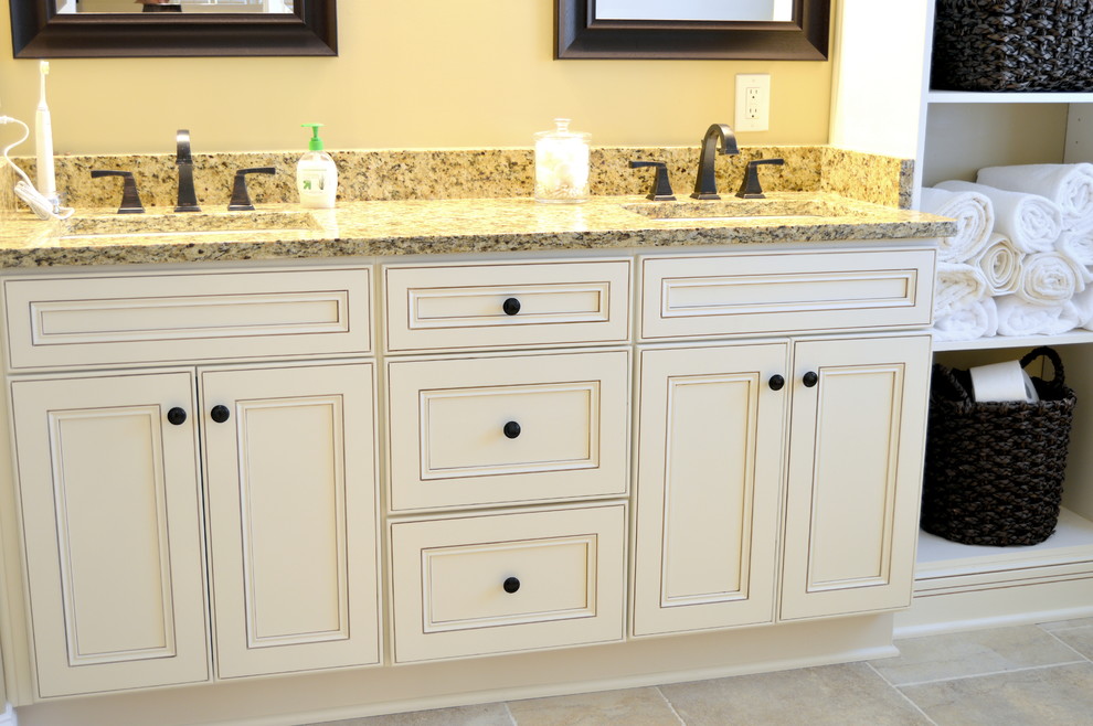 Dunwoody, GA Breathtaking Master Bathroom Remodel Transitional