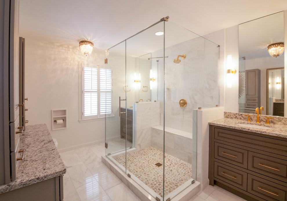 Dunwoody Transitional Master Bathroom Transitional Bathroom