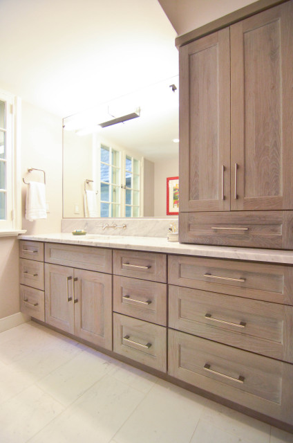 Weathered Wood Vanity - Rustic Reclaimed Wood Bathroom Vanity And ...
