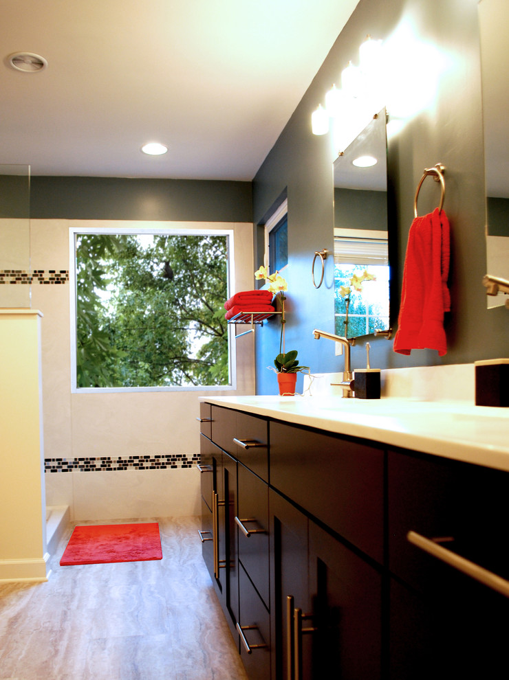 Durham Bath Renovation Transitional Bathroom Raleigh by Grant