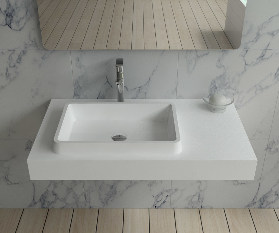 DW114 (35 x 20) Modern Bathroom Los Angeles by ADM Bathroom