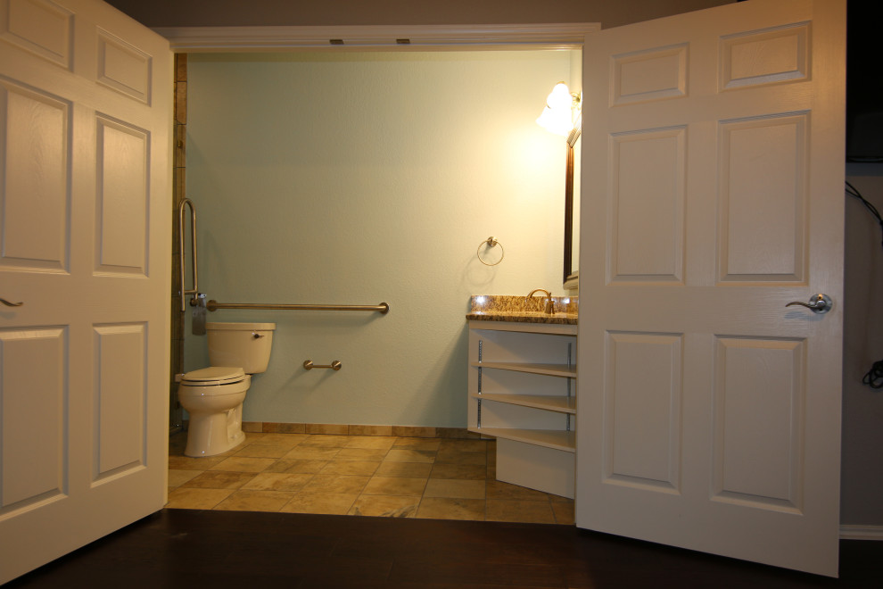 East Austin ADA Remodel For Disabled Veteran Traditional Bathroom
