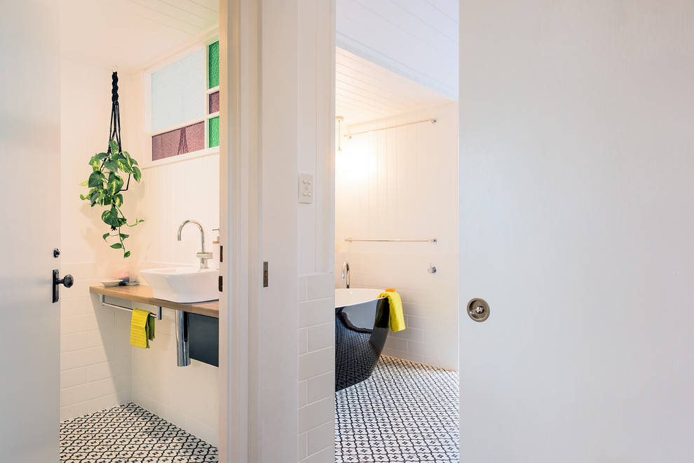 East Brisbane Residence Bathroom Brisbane by Smith Architects Houzz