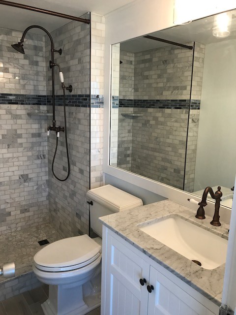 This is an example of a beach style bathroom in Other.
