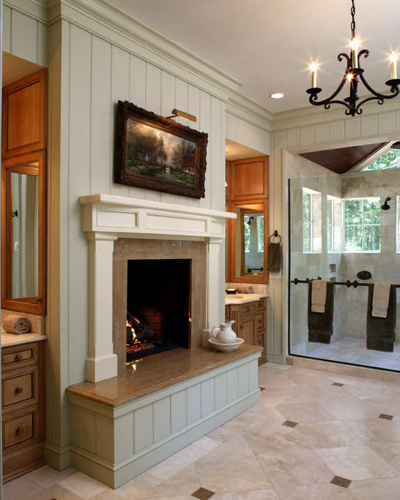 Inspiration for a traditional bathroom in Charleston.