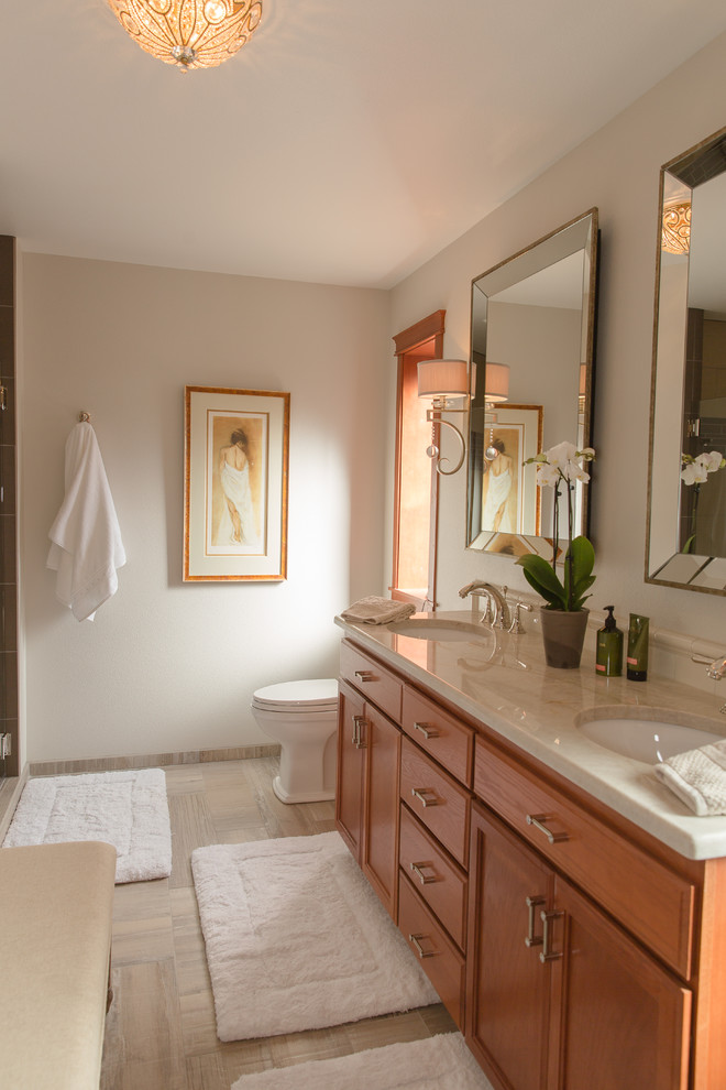 Edmonds Remodel - Traditional - Bathroom - Seattle - by Kari Skoog ...