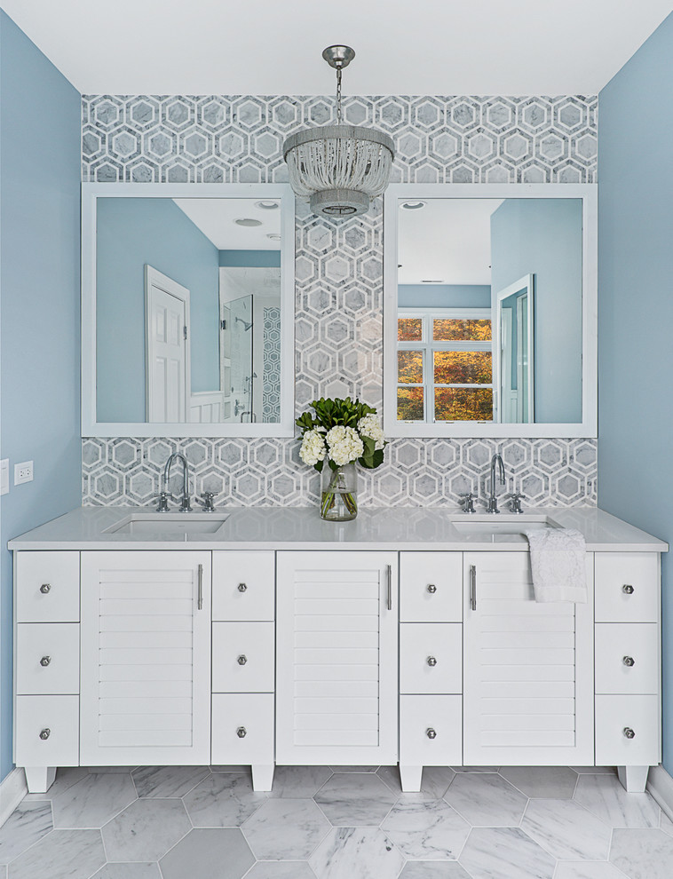 Eggleston Ave, Elmhurst Bathroom Chicago by M House Development