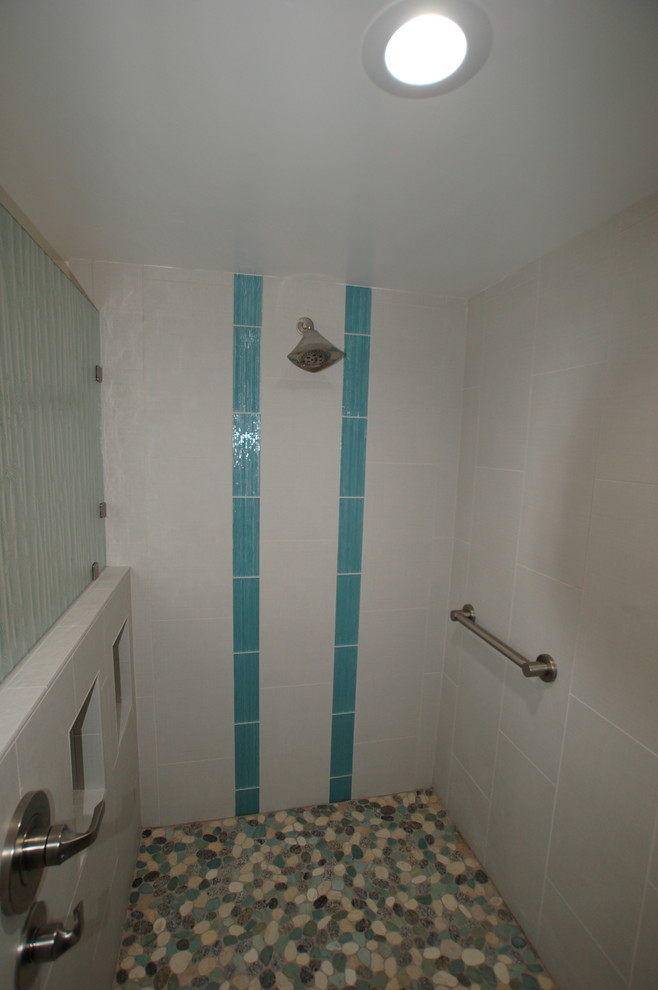 El Cajon SpaStyled Bathroom Remodel Coastal Bathroom San Diego